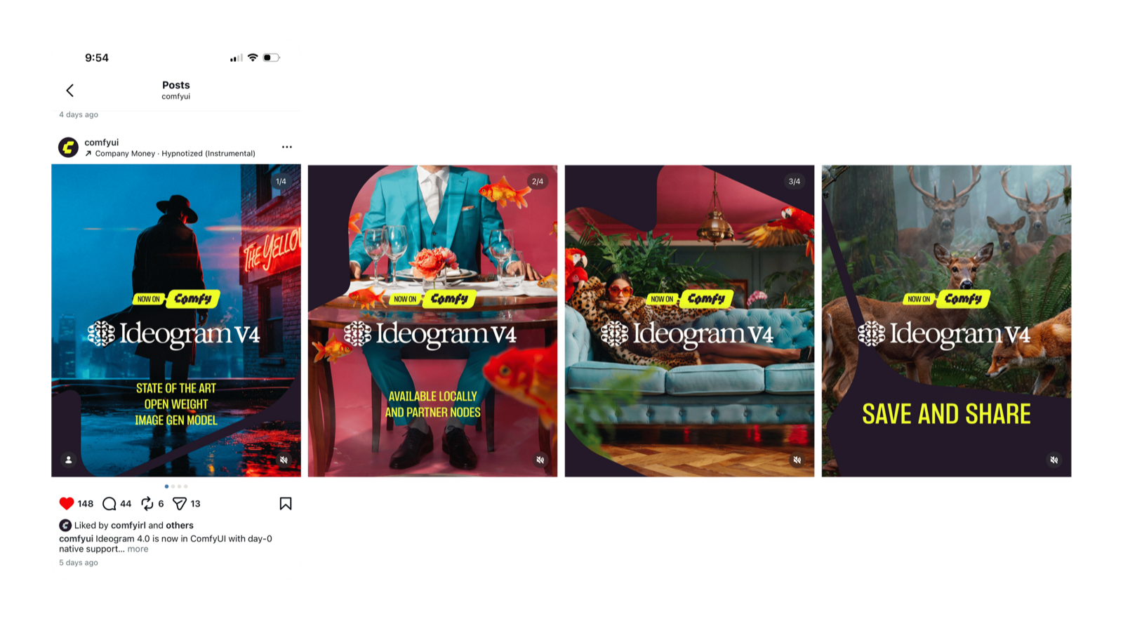 Comfy IG Carousel
